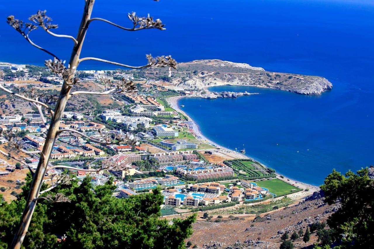 Hotel Niriides Beach Kolymbia Exterior foto