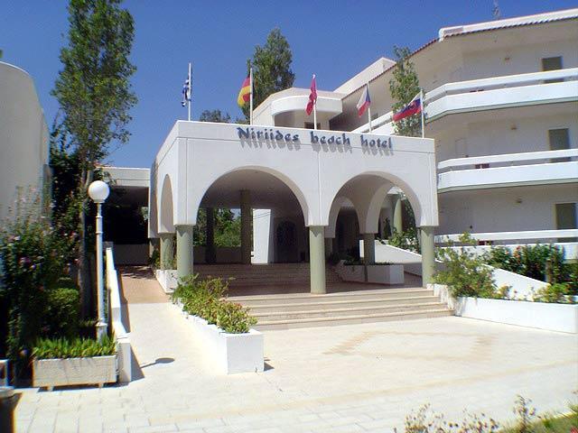 Hotel Niriides Beach Kolymbia Exterior foto