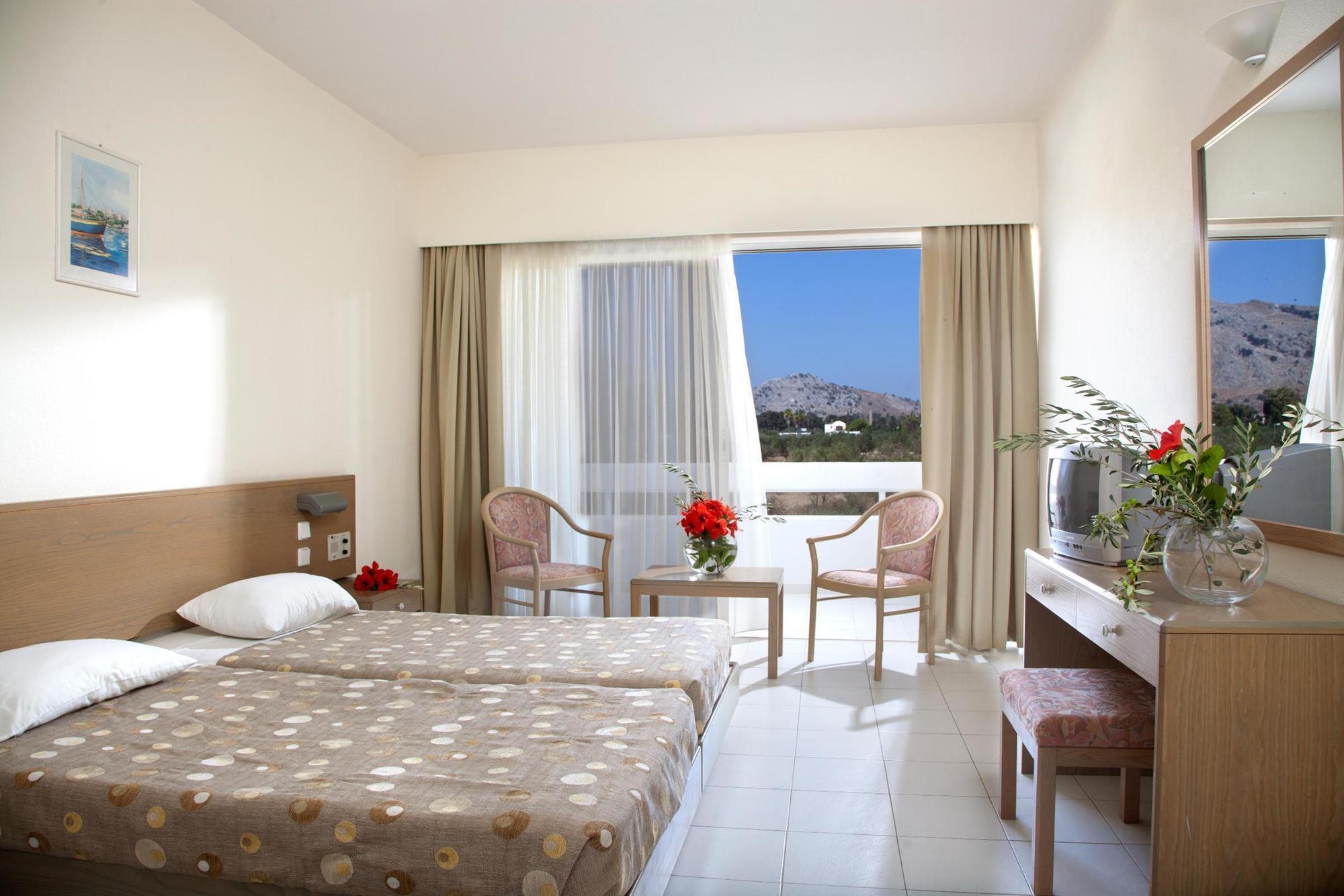 Hotel Niriides Beach Kolymbia Exterior foto