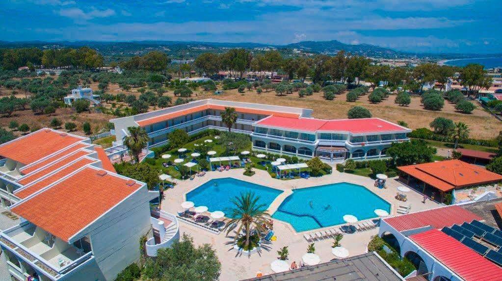Hotel Niriides Beach Kolymbia Exterior foto