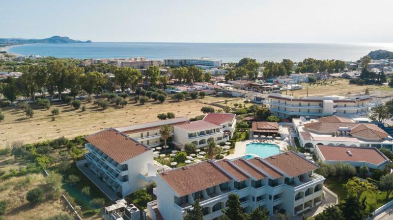 Hotel Niriides Beach Kolymbia Exterior foto