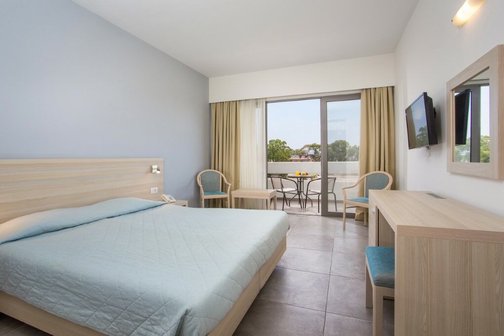 Hotel Niriides Beach Kolymbia Exterior foto